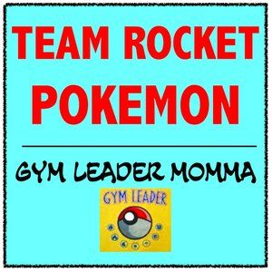 TEAM ROCKET Pokemon Cards Section